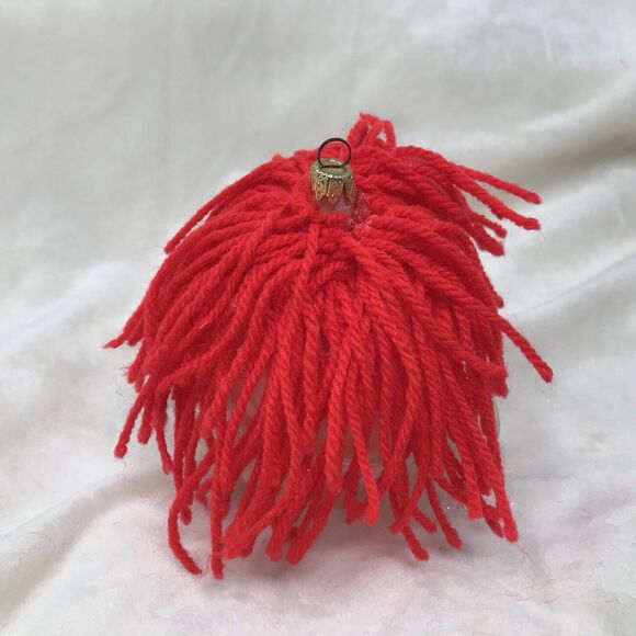 Vintage Raggedy Ann & Andy Glass Ball Christmas Ornaments Made Italy Set of 2 - Picture 8 of 11